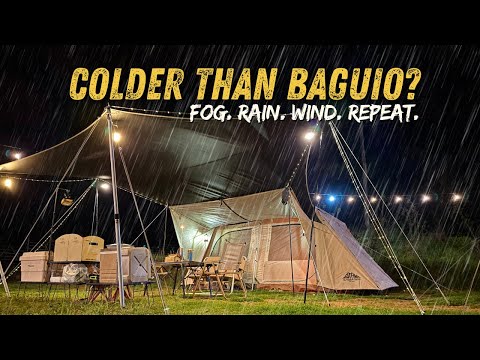 COLDER THAN BAGUIO? Car Camping at Winterfeels Campsite in Atok, Benguet