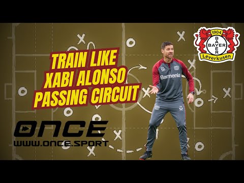 Train Like Xabi Alonso 👟 | Sharp Passing Circuit at Leverkusen