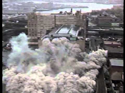 Boston Madison hotel demolition/implosion