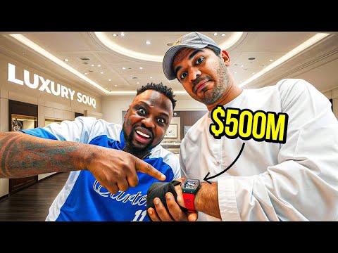 I MET THE MOST EXPENSIVE LUXURY WRIST WATCH OWNER IN THE WORLD // THAT'S MASSIVE BABY