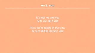 ◑ HONNE - Me &amp; You (Lyrics) 가사/해석
