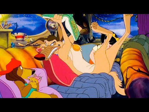 ALL DOGS GO TO HEAVEN Clip - "Story Time" (1989) Don Bluth