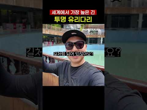 대협곡 유리다리: 하늘 위를 걷는 아찔한 체험