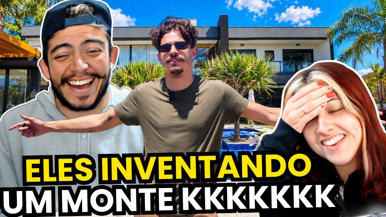 NOVA CASA DO BISTECONE?! FOI NA EX CASA DO WHINDERSSON NUNES ( visitando Casa 02 ) | react
