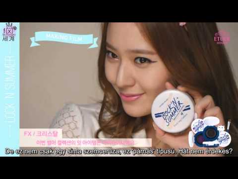 140612 f(Krystal) - ETUDE Lock 'N Summer Making Film~1[hungarian sub]