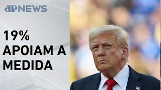 Genial/Quaest: 72% dos brasileiros acreditam que Trump erra ao taxar Brasil