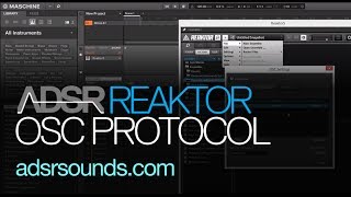 NI Reaktor - Using Open Sound Control - How to Tutorial