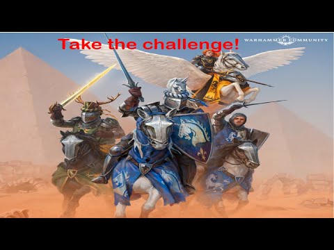 Will you take the 500 point army challenge for Warhammer The Old World?