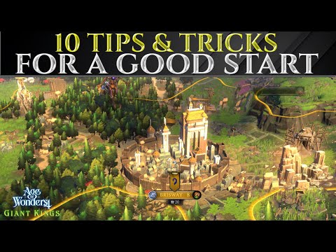 10 Pro TIPS For A GOOD START 2025 - Age Of Wonders 4 Beginners Guide