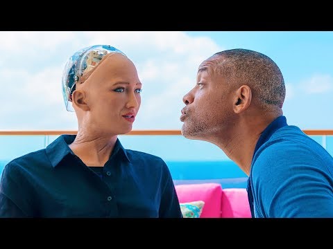 Will Smith na rande s robotkou Sophií