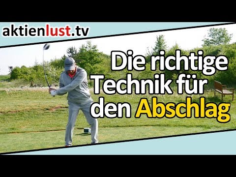 Der Abschlag - eine Bergauf-Übung | aktienlust | George Diakou