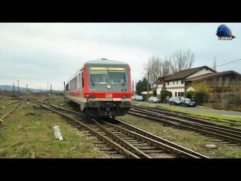 Automotor BR628 651 IRC/DB Regio & DH2/SN83 DMU RO-TFC in Oradea Est Triaj- 29 December 2017