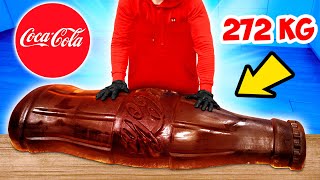 Bottiglia Gigante di Gomma alla Cola | Come Creare la Più Grande Bottiglia di Gomma alla Coca DIY