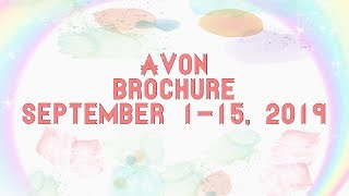 Avon Brochure September 1-15, 2019
