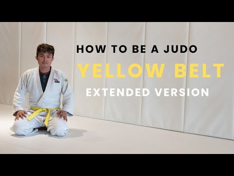 Judo White belts every beginner should know (Yellow Belt test Extended version)