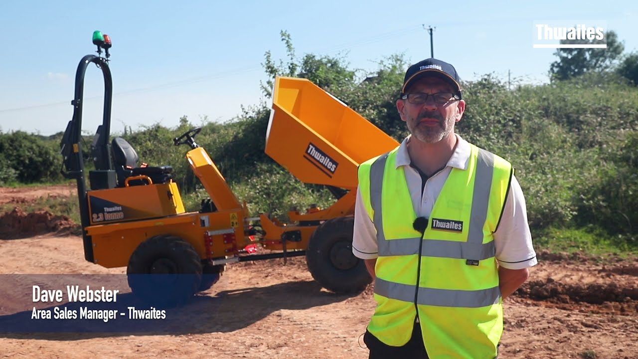 DUMPER THWAITES 2.3T GIRATOIRE HYDROSTATIQUE