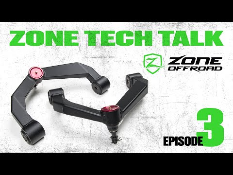 Zone Offroad Upper Control Arms | ZONF2303 | 2021 - 2024 Ford Bronco (Not Bronco Sport)