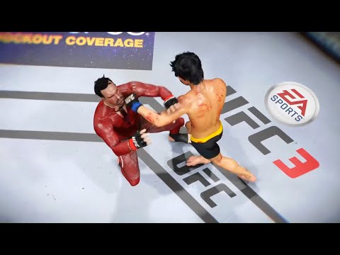 Arthur Pirozhkov vs. Bruce Lee - EA sports UFC 3 - Crazy UFC 👊🤪