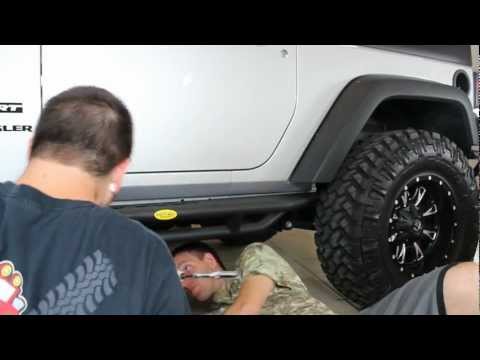 Morris 4x4 Center Installation Video Smittybilt Side Armor Sidebars