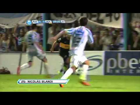 Gol de Blandi  Rafaela 1   Boca 1  Fecha 5  Torneo Final 2013  Fútbol Para Todos