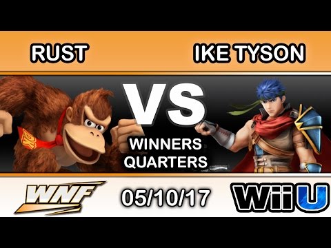 WNF 2.1 - RuST (Donkey Kong) Vs. Ike Tyson (Ike) Winners Quarters - Smash Wii U