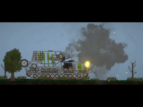 T28 Super Heavy (Tutel) vs Maus // Melon Sandbox