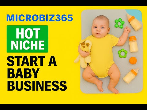 Start a Baby Business: Start This for Under £300 - low-cost business idea
