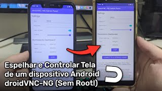 droidVNC-NG - Mirror and Control your Android Screen using VNC! (No Root Required)