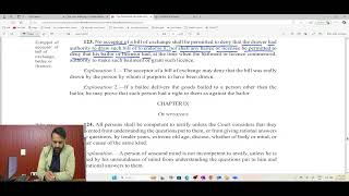 JUDICIARY (Evidence) Estoppel Class - 2 (Dictation & Sections 122, 123, BSA)