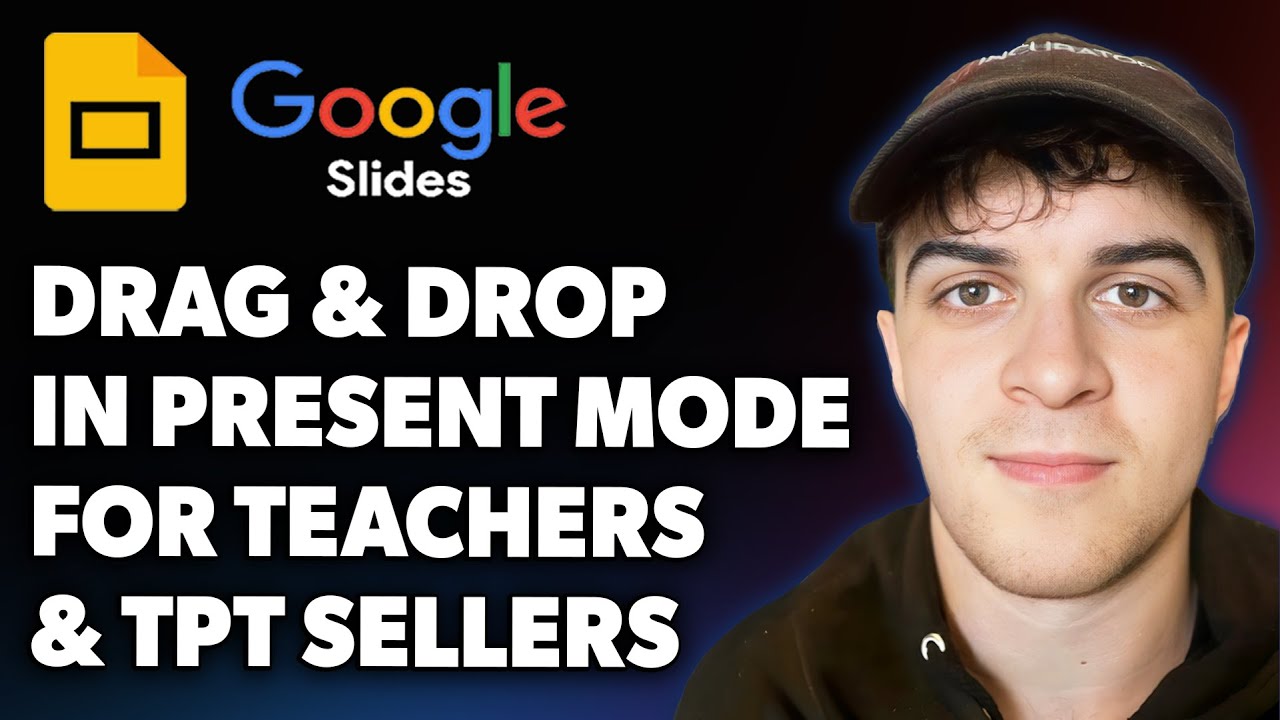 How to Drag & Drop in G Slides + Drag in Present Mode for Teachers & Tpt Sellers (Full 2025 Guide)