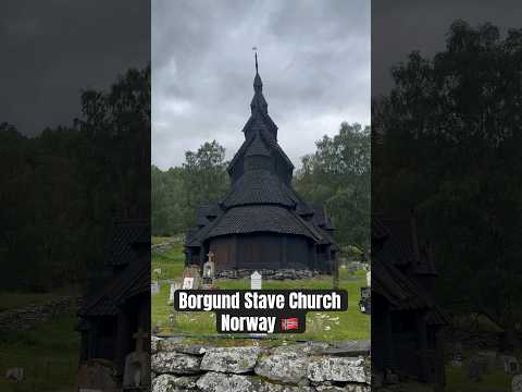 Borgund Stave Church, Norway 🇳🇴 #stavechurch #norway