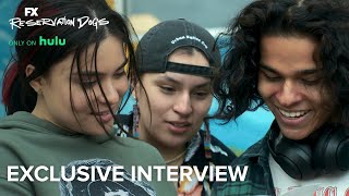 Interview with Sterlin Harjo, Taika Waititi and Devery Jacobs of Reservation Dogs | TCA | FX video