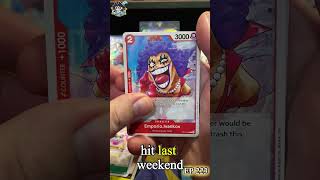 Ep 223 OP13 One Piece Carrying on His Will #onepiece #onepiecetcg #shorts