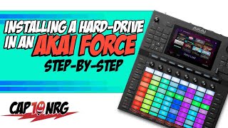 Install A Hard Drive in an Akai Force (Step by Step)