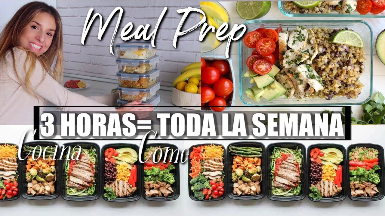 Watch MEAL PREP Cocina 3 HORAS para TODA LA SEMANA/ Cocina facil, rapido,y economico. Now MEAL PREP Cocina 3 HORAS para TODA LA SEMANA/ Cocina facil, rapido,y economico.