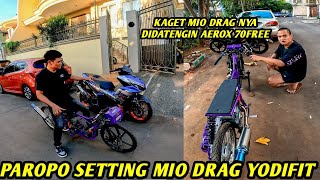 Download lagu AEROX PAROPO AJAK BALAP MIO DRAG YODIFIT‼️INI KENCENG GAK MIO 59FREE⁉️ mp3