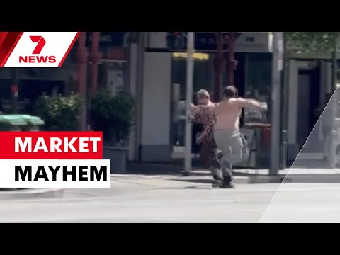 Arrest after wild Adelaide CBD attack | 7NEWS