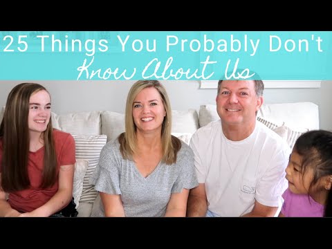 25 Things You Probably Don't Know About Us | Get to Know Us | 2 Truths and a Lie  | Our Blessed Life