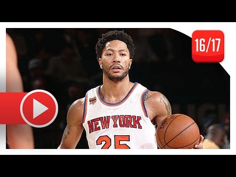 Derrick Rose Full Highlights vs Bulls (2017.01.12) - 17 Pts