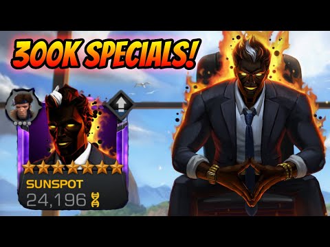 I Never knew Sunspot was THIS CRAZY | Marvel Contest of Champions
