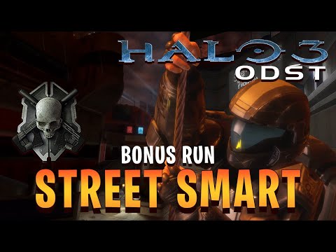 Halo 3: ODST | Legendary Walkthrough [BONUS RUN] | Mombasa Streets [Street Smart] | NO DEATHS