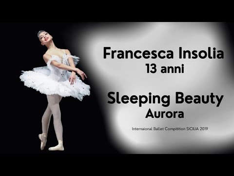 Francesca Insolia 13 anni    Sleeping Beauty Aurora