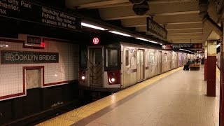 The New York City Subway in Manhattan