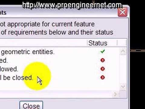 Pro/ENGINEER Wildfire 4.0 Sketcher Enhancement #4