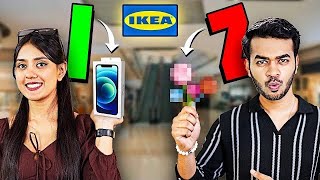 A to Z Extreme Shopping Challenge at Ikea!  *Girls Vs Boys*