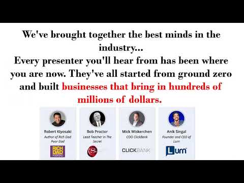 Watch the Earn money online easily! Lurn Summit!