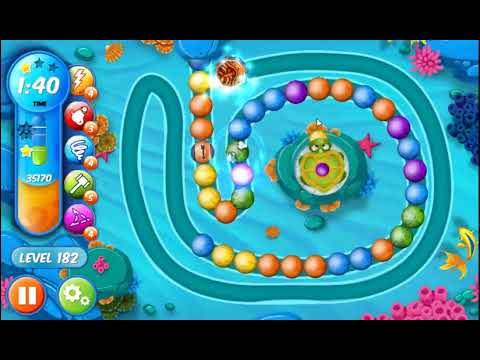 Marble Woka Woka Level 182 - NO BOOSTERS 🐢 | SKILLGAMING ✔️