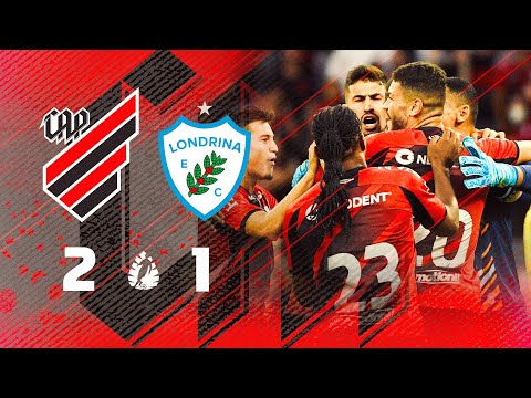 VAGA NOS PÊNALTIS! Athletico Paranaense 2 (4) x (2) 1 Londrina | MELHORES MOMENTOS