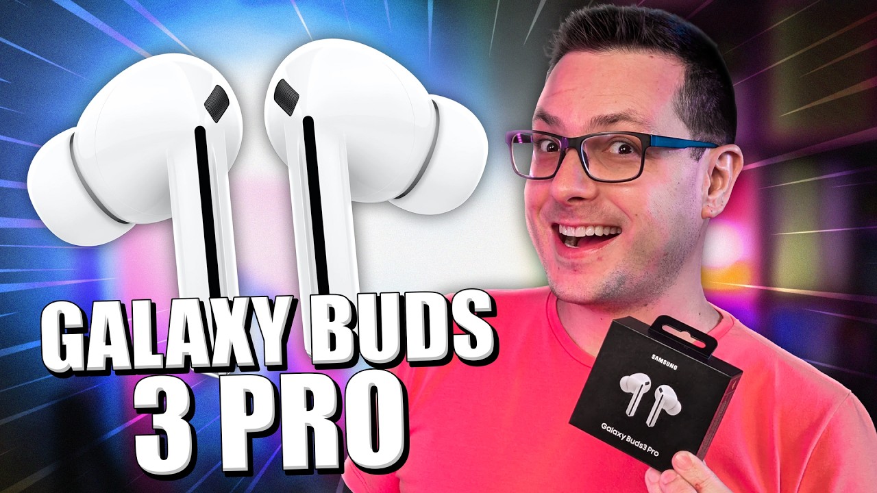 Eu NÃO ESPERAVA ISSO! GALAXY BUDS 3 Pro com SOM IMERSIVO e CANCELAMENTO DE RUÍDO que IMPRESSIONA!