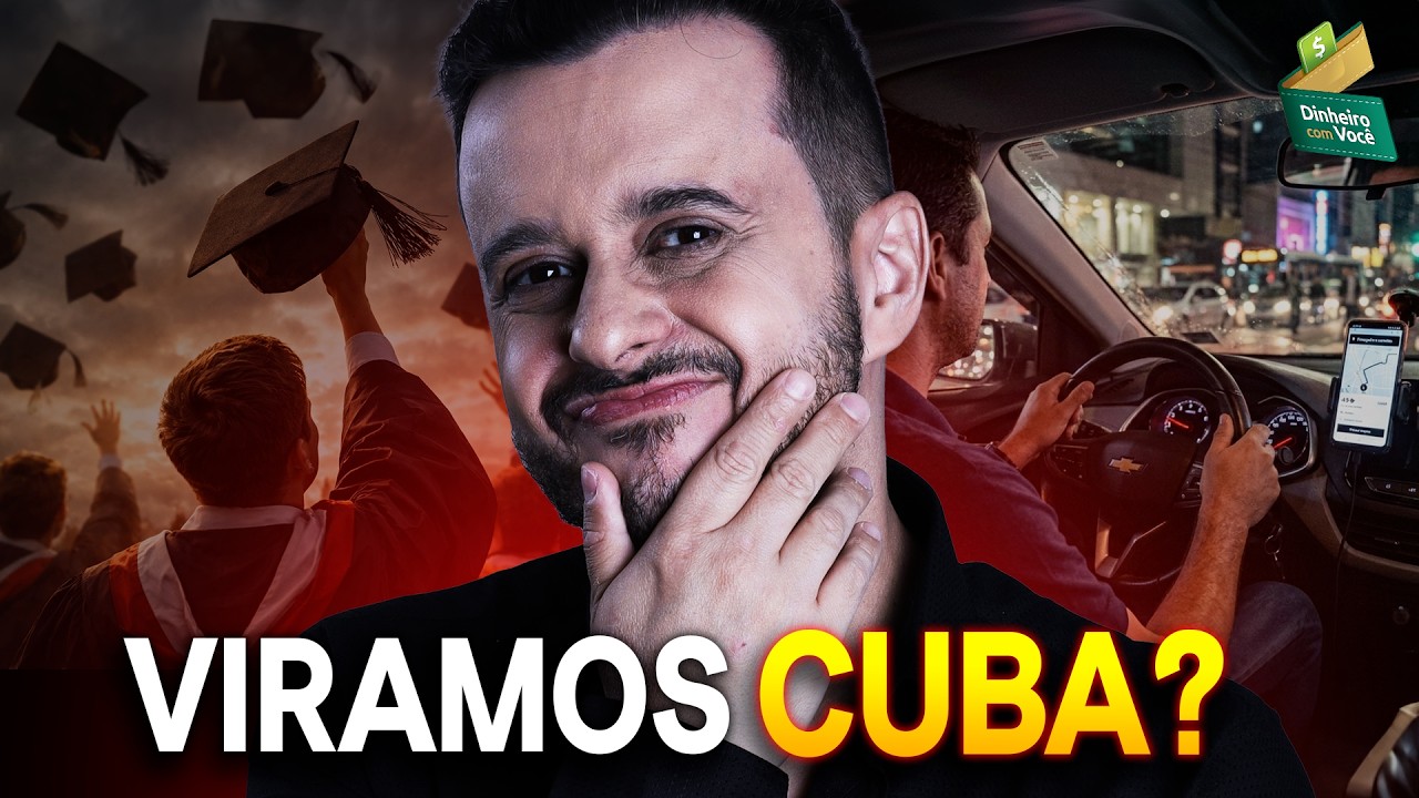 COLAPSO DO BRASIL! Quando o DIPLOMA NÂO FAZ MAIS SENTIDO! Melhor ser UBER?
